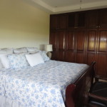 One of the master bedrooms