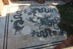 Baths of Neptune mosaic