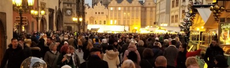 Opening night for the Prague Christmas Market
