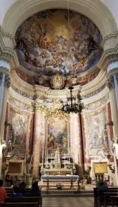 St. Ignatius church altar