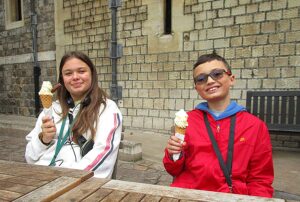 Break time at Windsor Castle